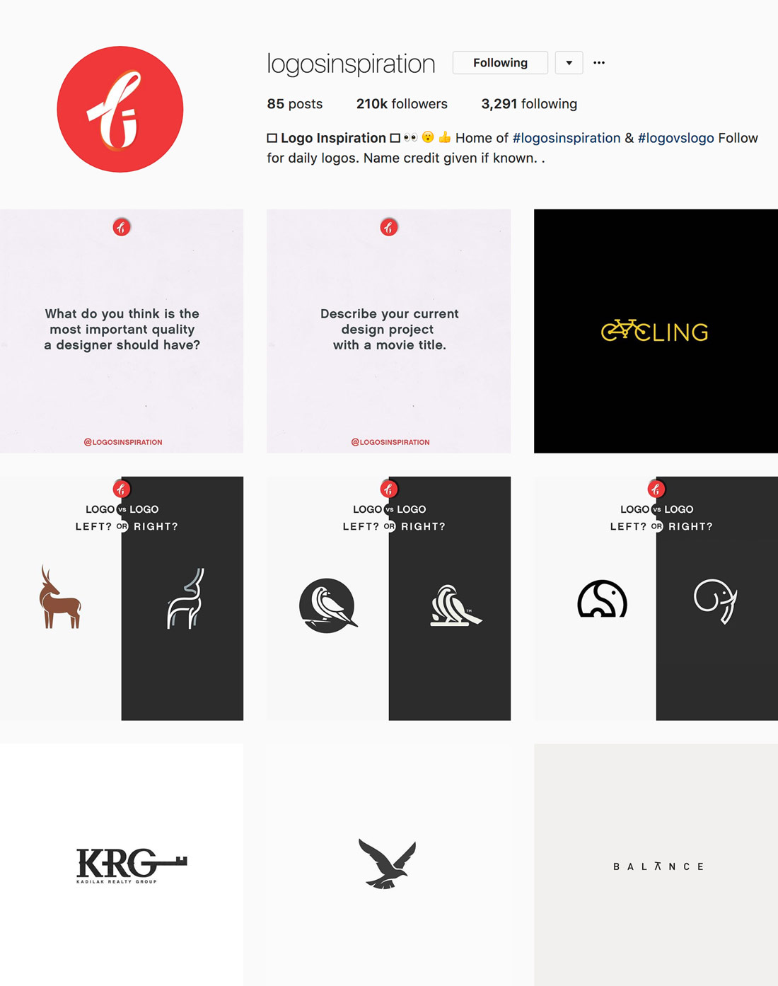 The 18 Best Instagram Accounts for Logo Design Inspiration ... - 1100 x 1394 jpeg 104kB