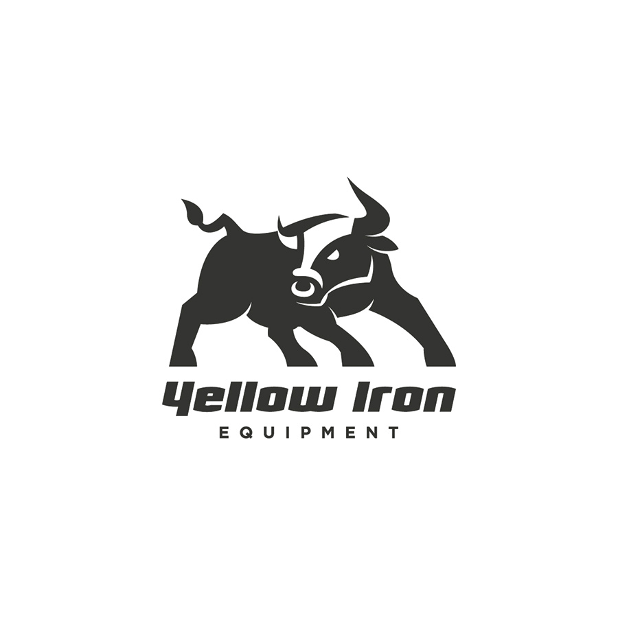 Yellow Iron Equipment Logo Logan Brazeau